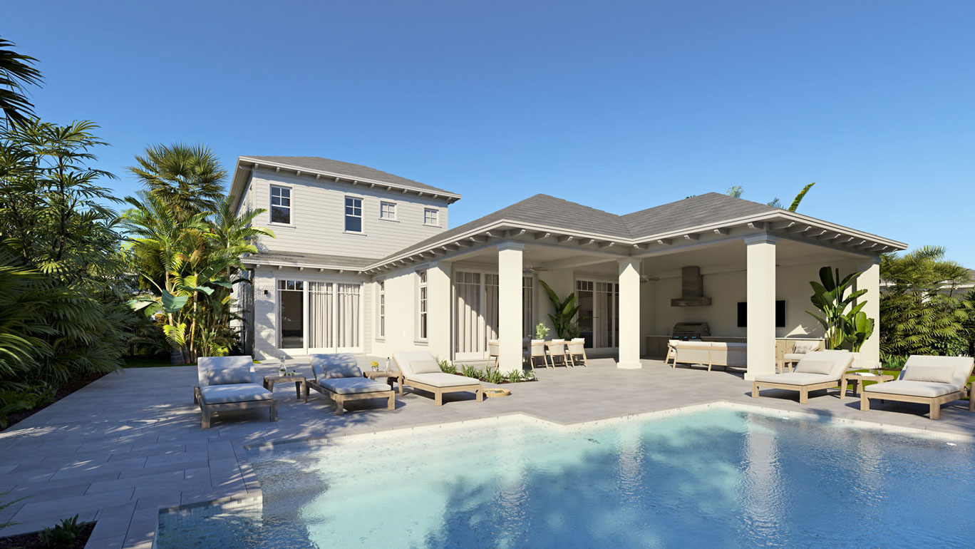 Pool home Surfsedge at Indian River Shores