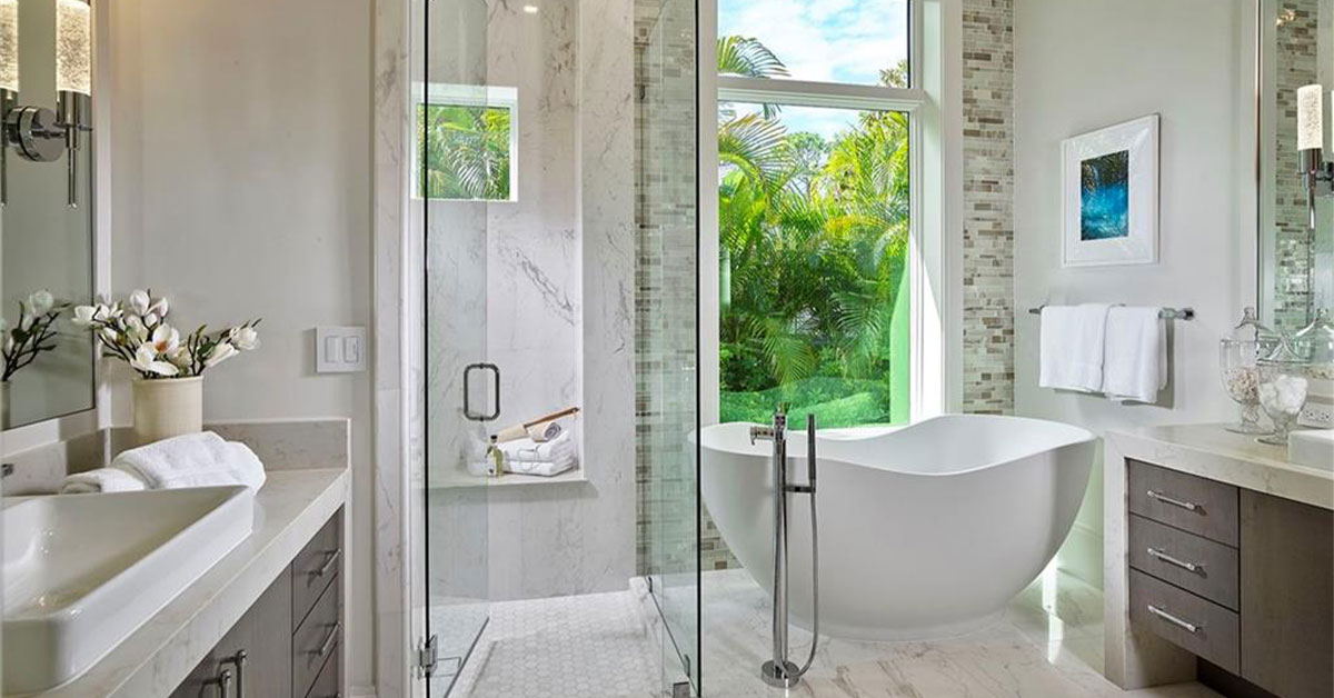 Master Bathroom – Whispering Pine