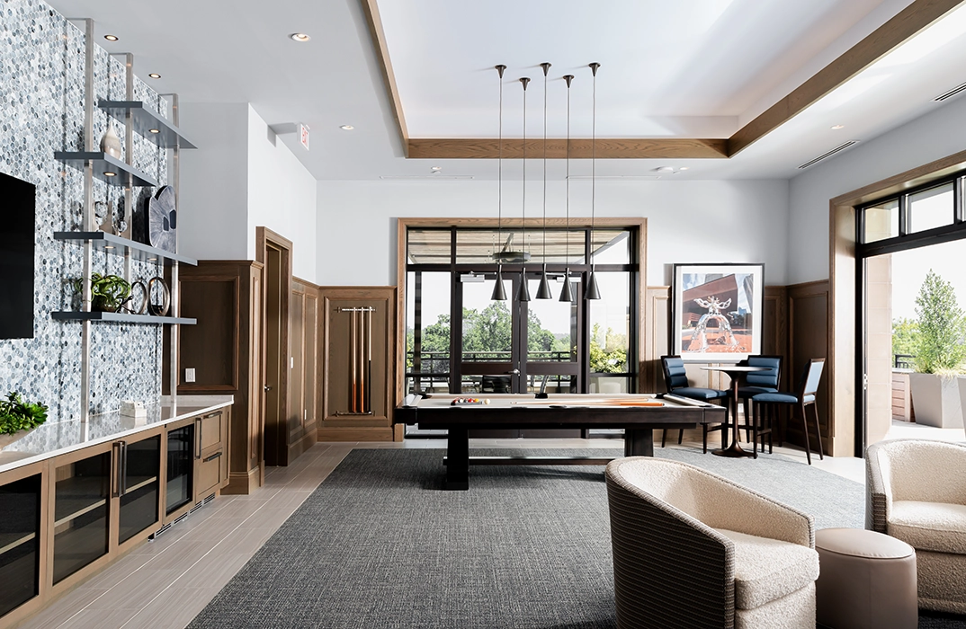 Interior of the lounge at The Regent at Eastover