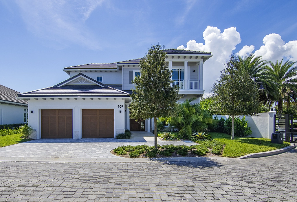2 story coastal home at Surfsedge at Indian River Shores